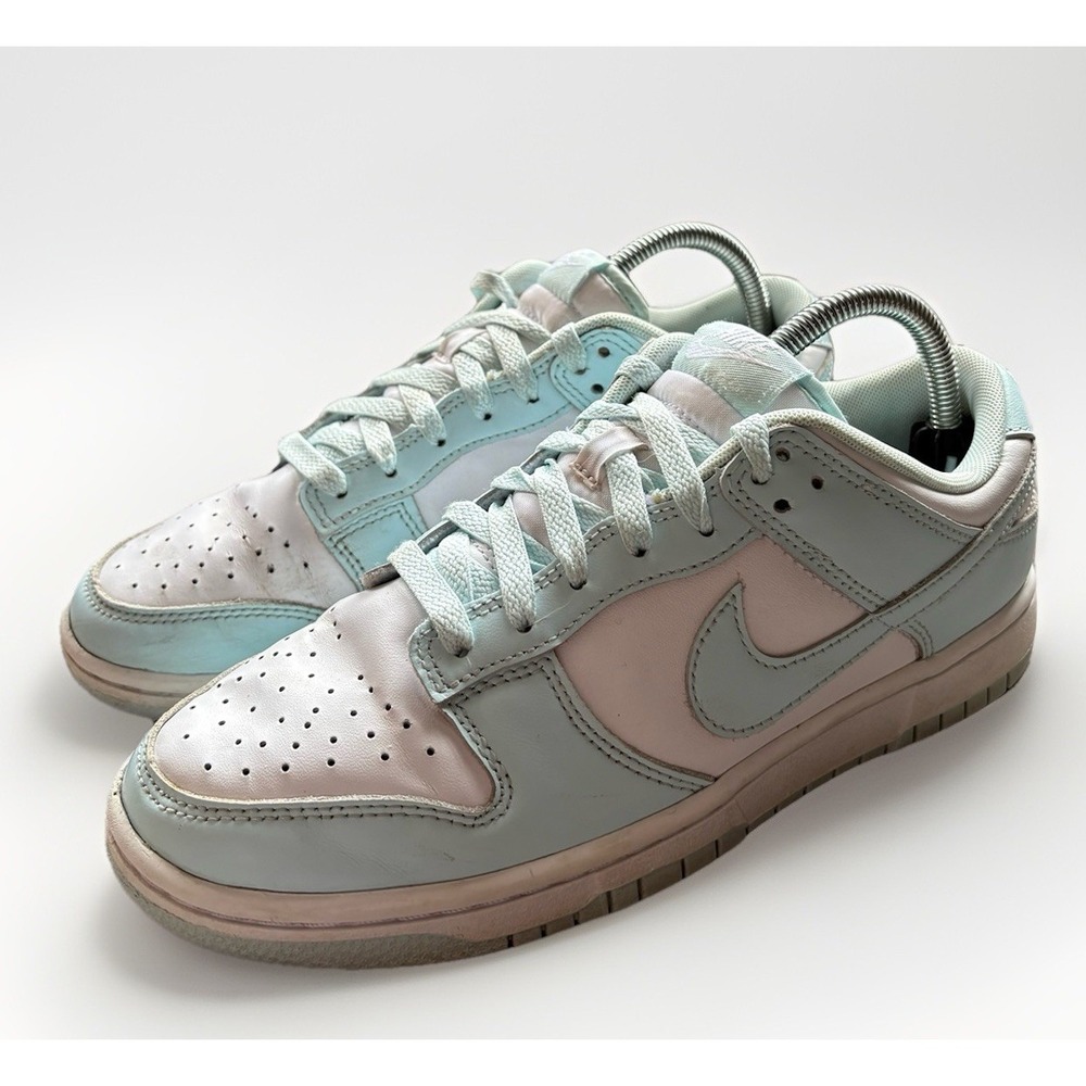 Nike Shoes Dunk Low Glacier Blue Baby Blue White DV0833-104‎ Men's Size 7.5
